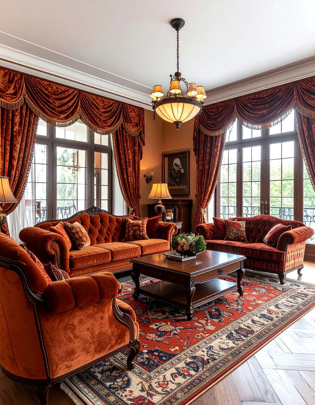 Victorian lounge - 30 Victorian home decor ideas