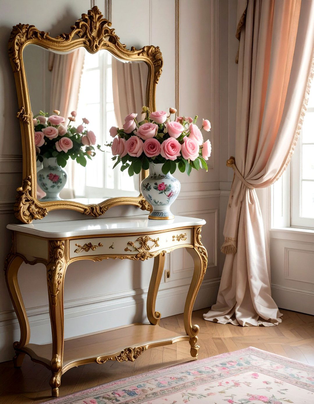 Victorian porcelain vase - 30 vintage vase ideas