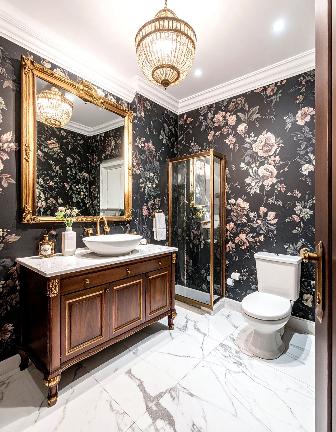 Victorian powder room - 30 Victorian home decor ideas