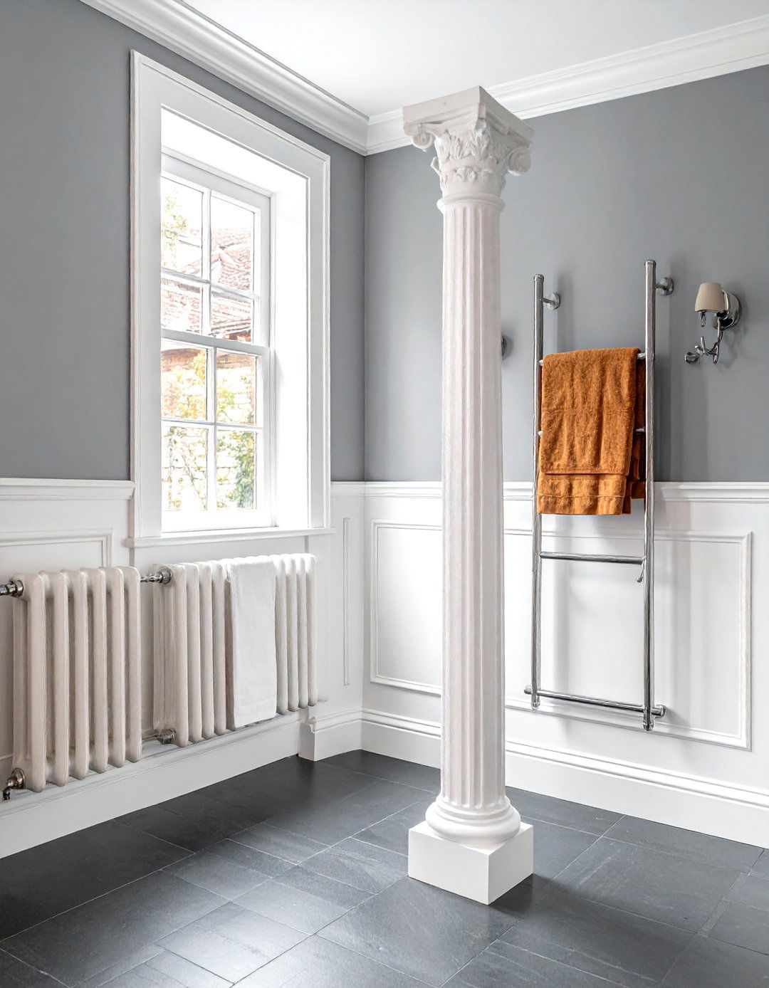 Victorian radiator - 30 English bathroom ideas