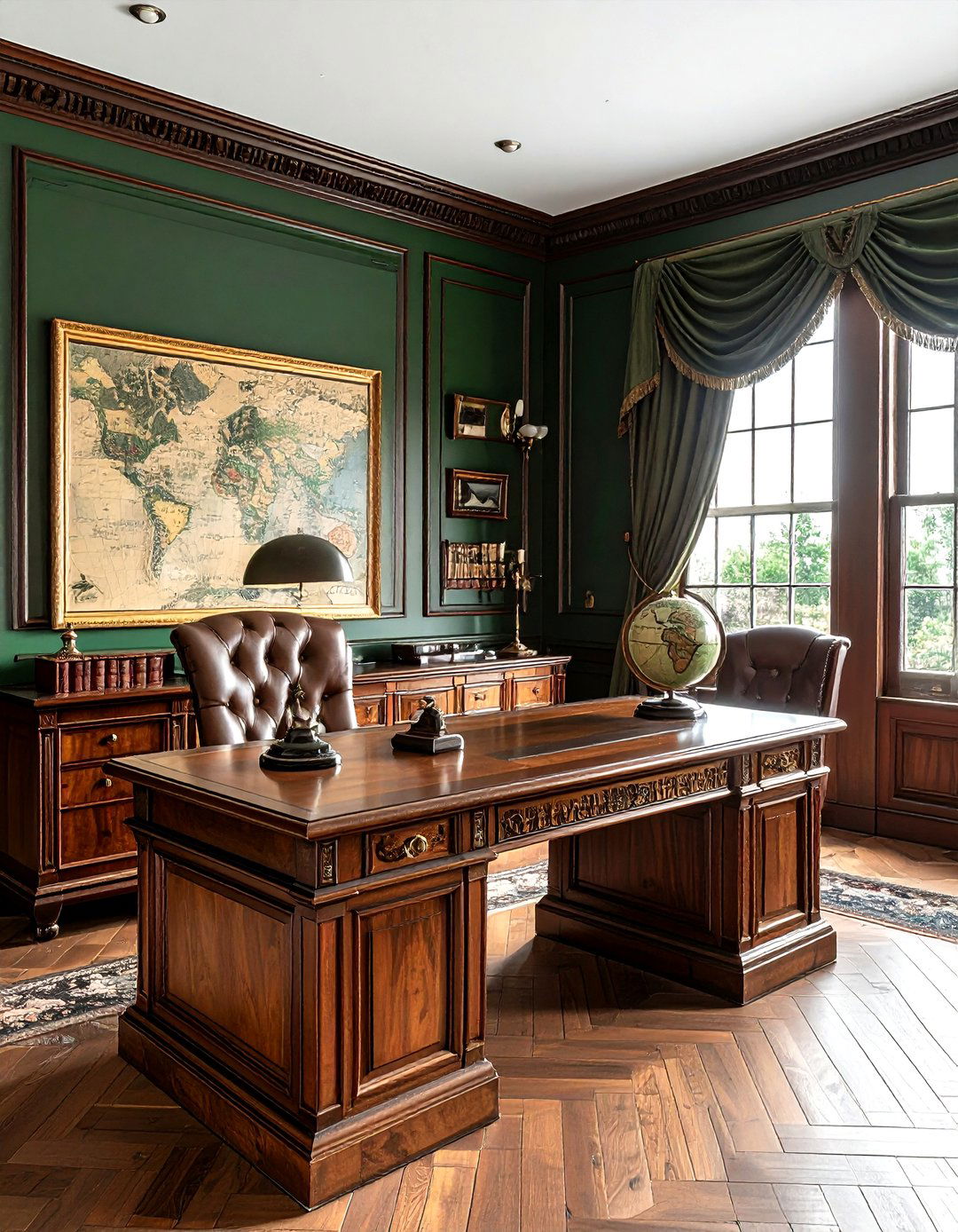 Victorian study - 30 Victorian home decor ideas