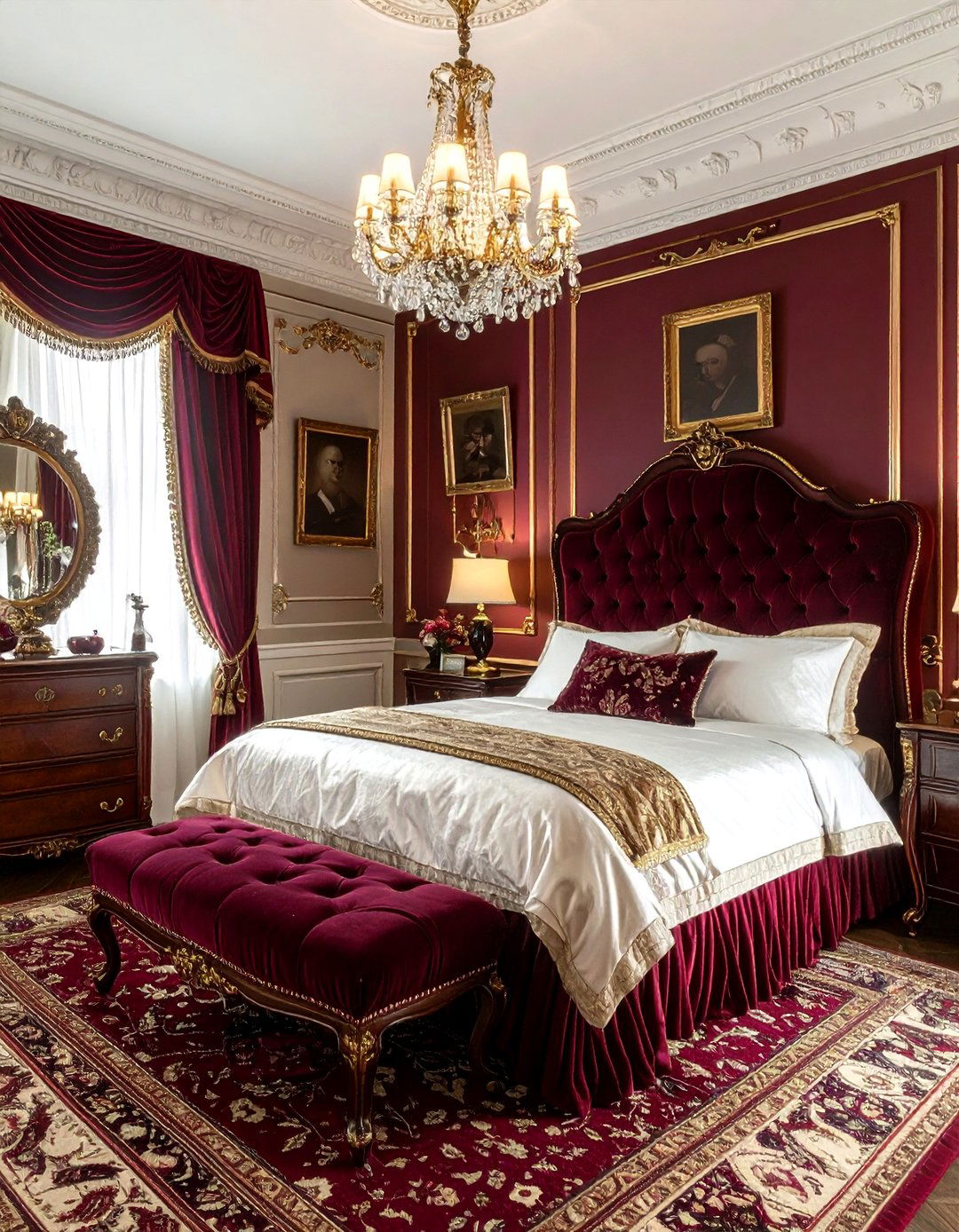 Victorian style bedroom - 30 primary bedroom ideas