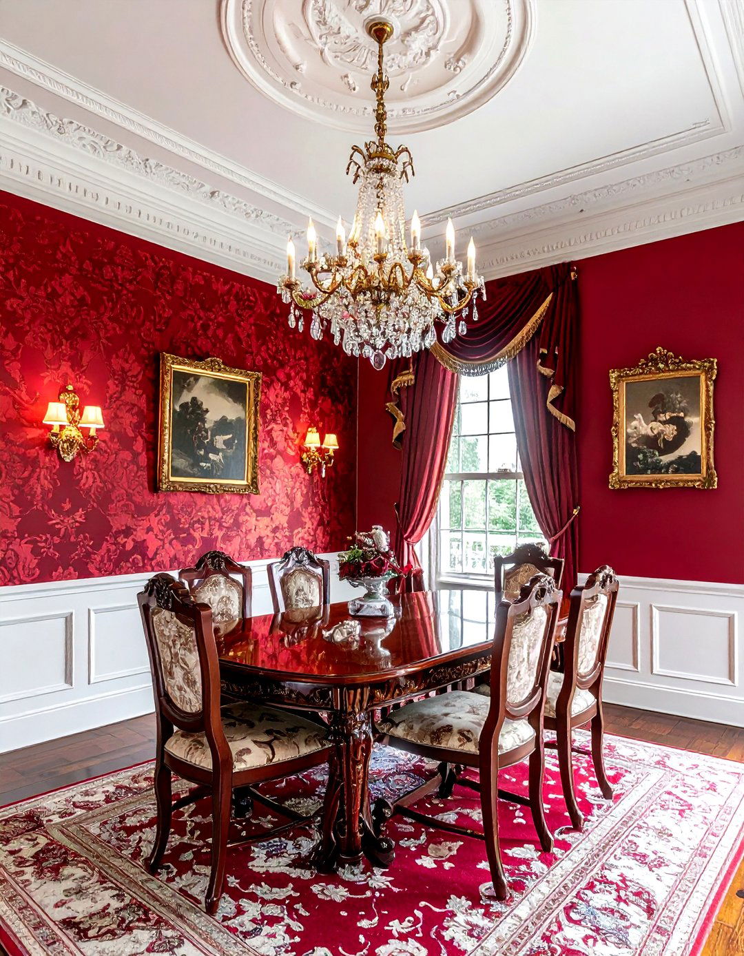 Victorian style dining room - 30 classic dining room ideas