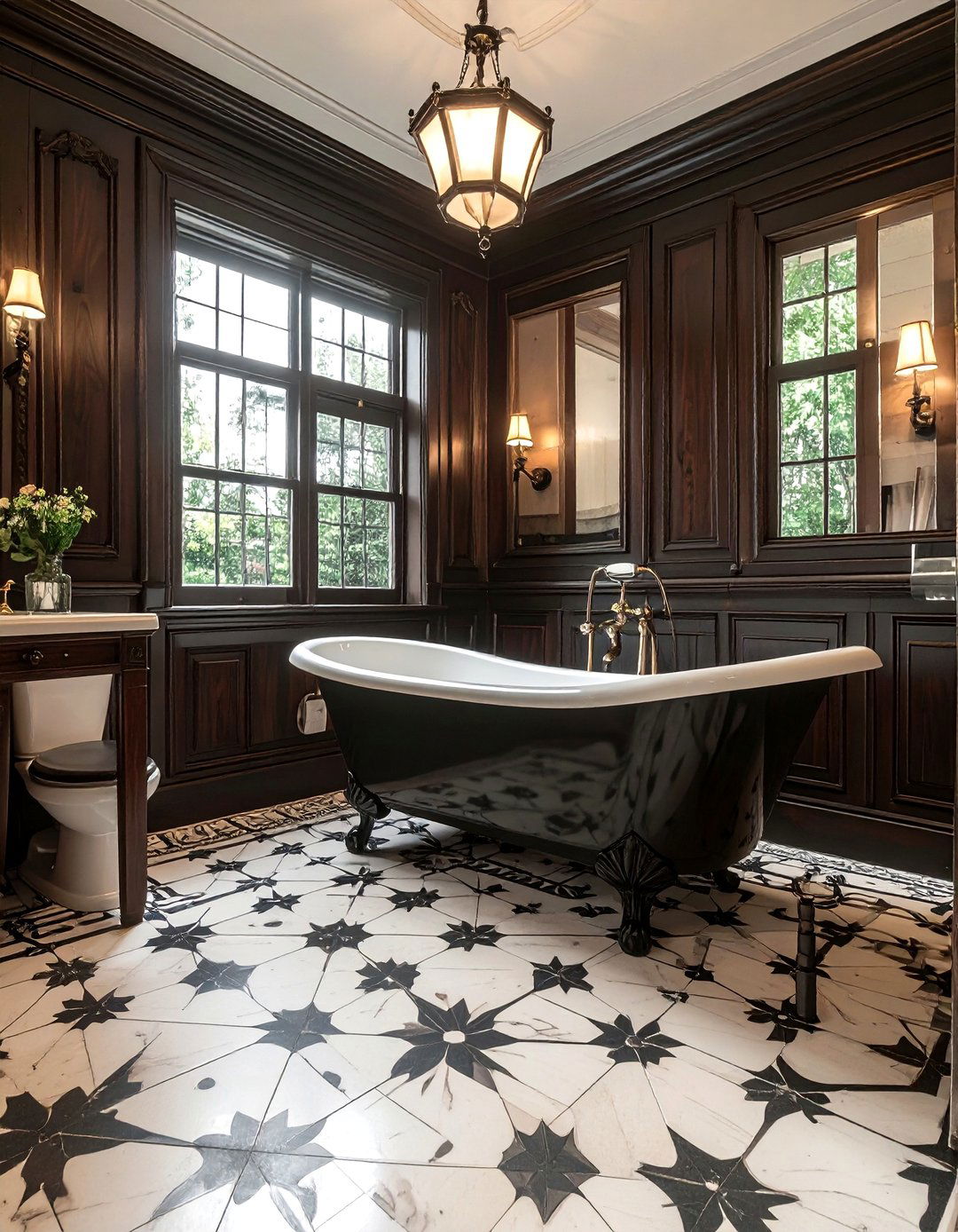 30 Patterned Tile Bathroom Ideas for a Modern Space