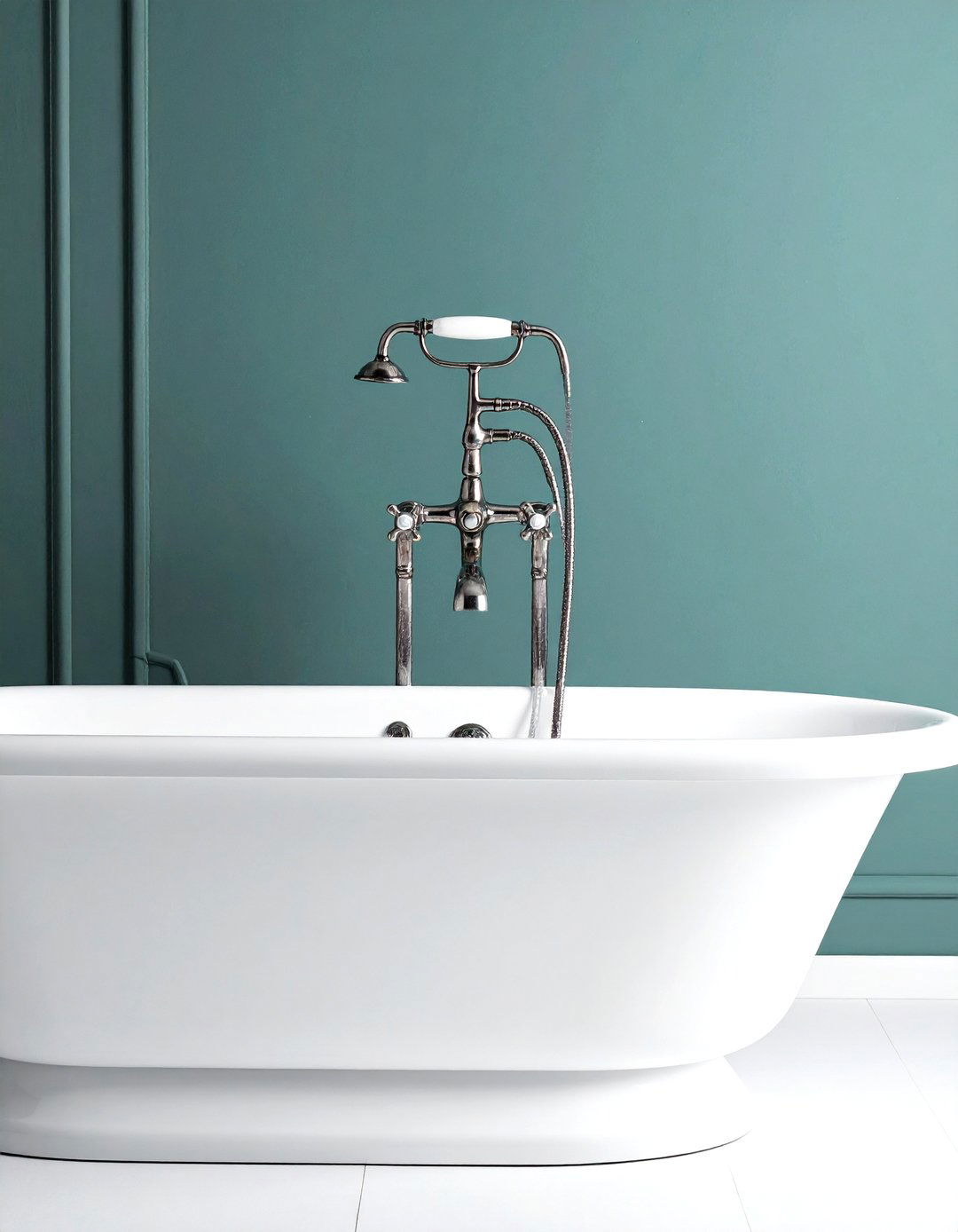 Victorian tub faucet - 30 bathtub faucet ideas