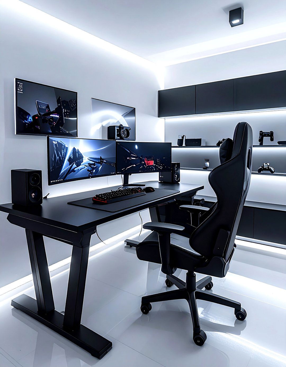 Video game station - 30 bonus room decor ideas