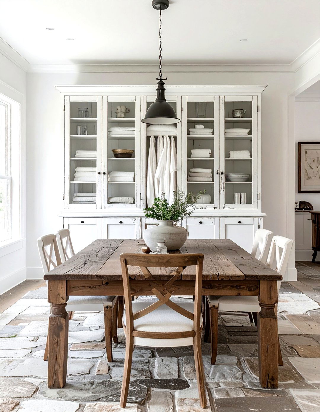 Vintage Armoire - 30 dining room storage solutions