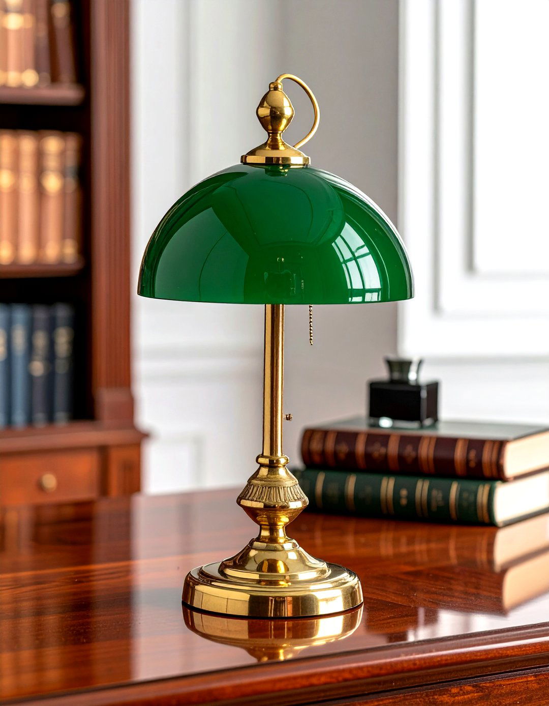 Vintage Banker Lamp - 30 desk lamp ideas