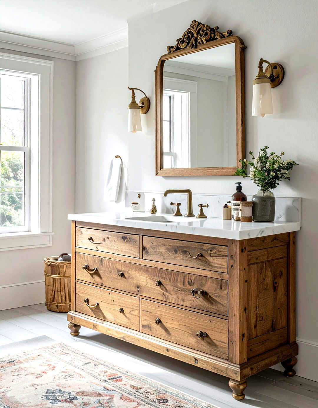 Vintage Bathroom Vanity - 30 top bathroom ideas