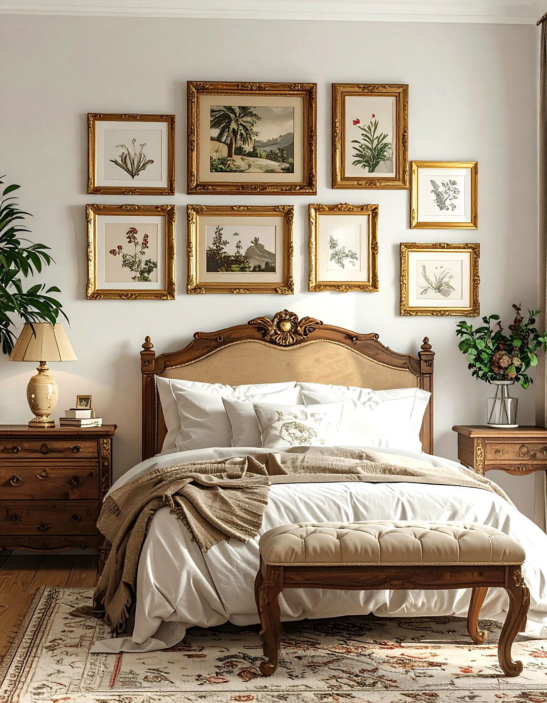 Vintage Bedroom Frame - 30 bedroom finishing touches ideas