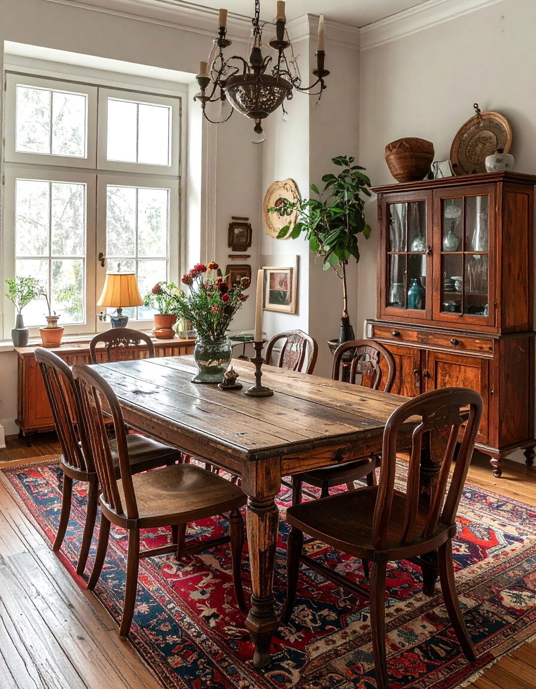 Vintage Boho Dining Room - 30 Bohemian dining room ideas