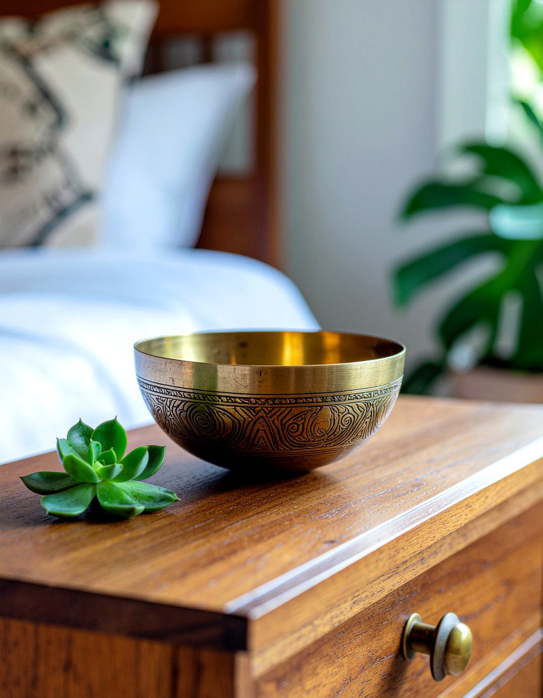 Vintage Brass Bowl - 30 bedroom trinket dishes