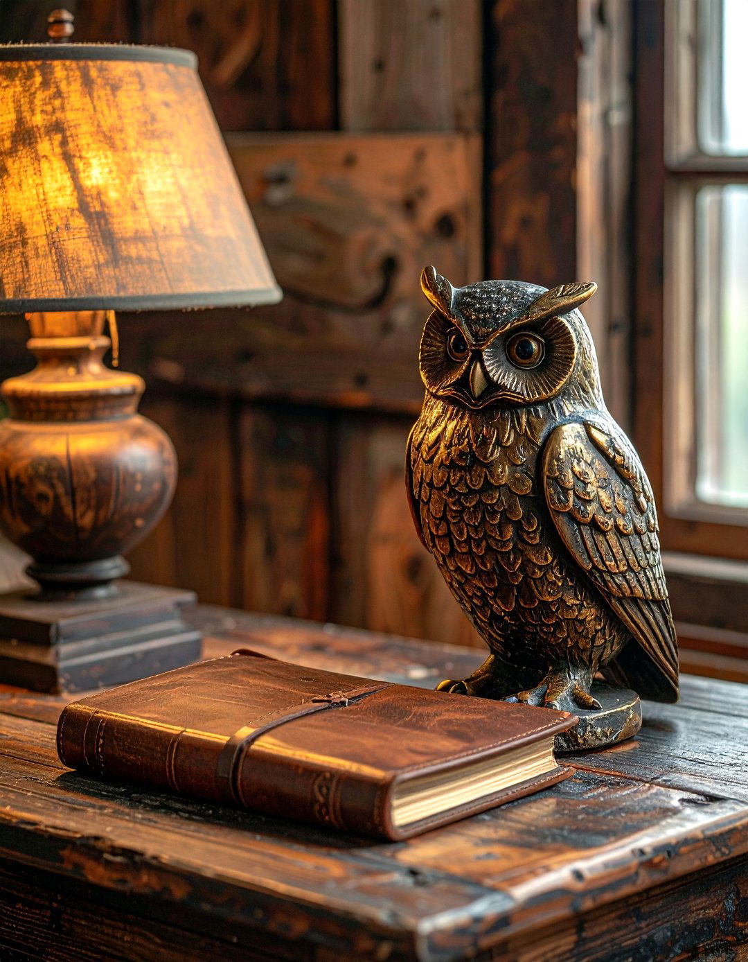 Vintage Brass Object - 30 side table decor ideas