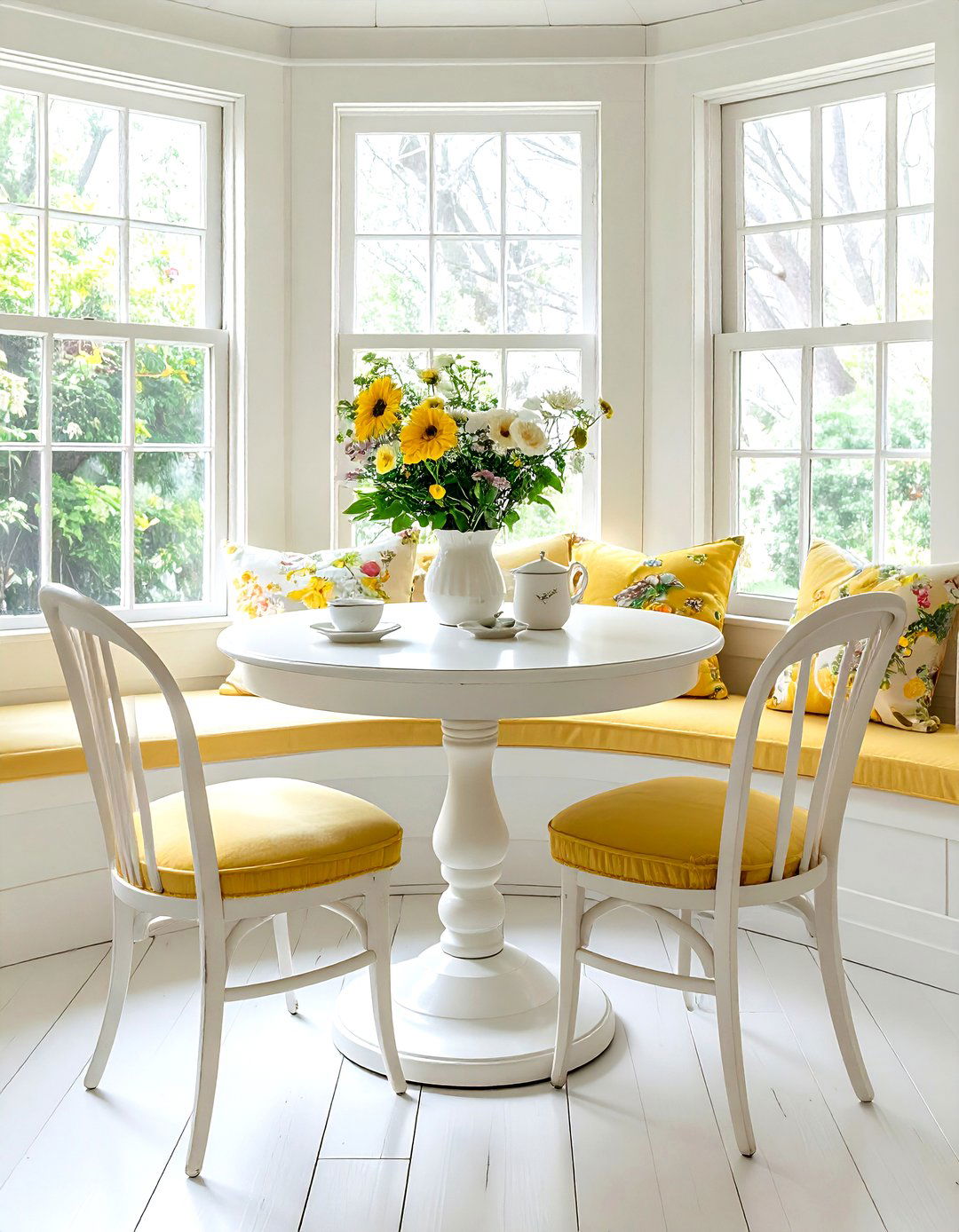 Vintage Breakfast Nook - 30 collected decor ideas