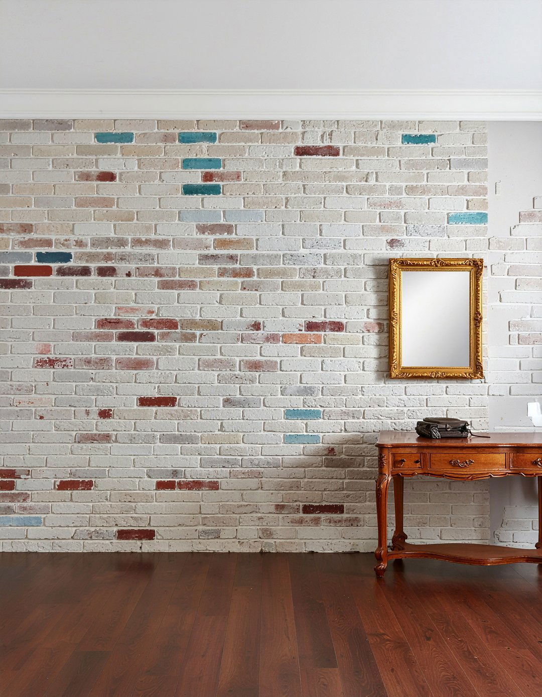 Vintage Brick Wall - 30 bedroom brick wall ideas