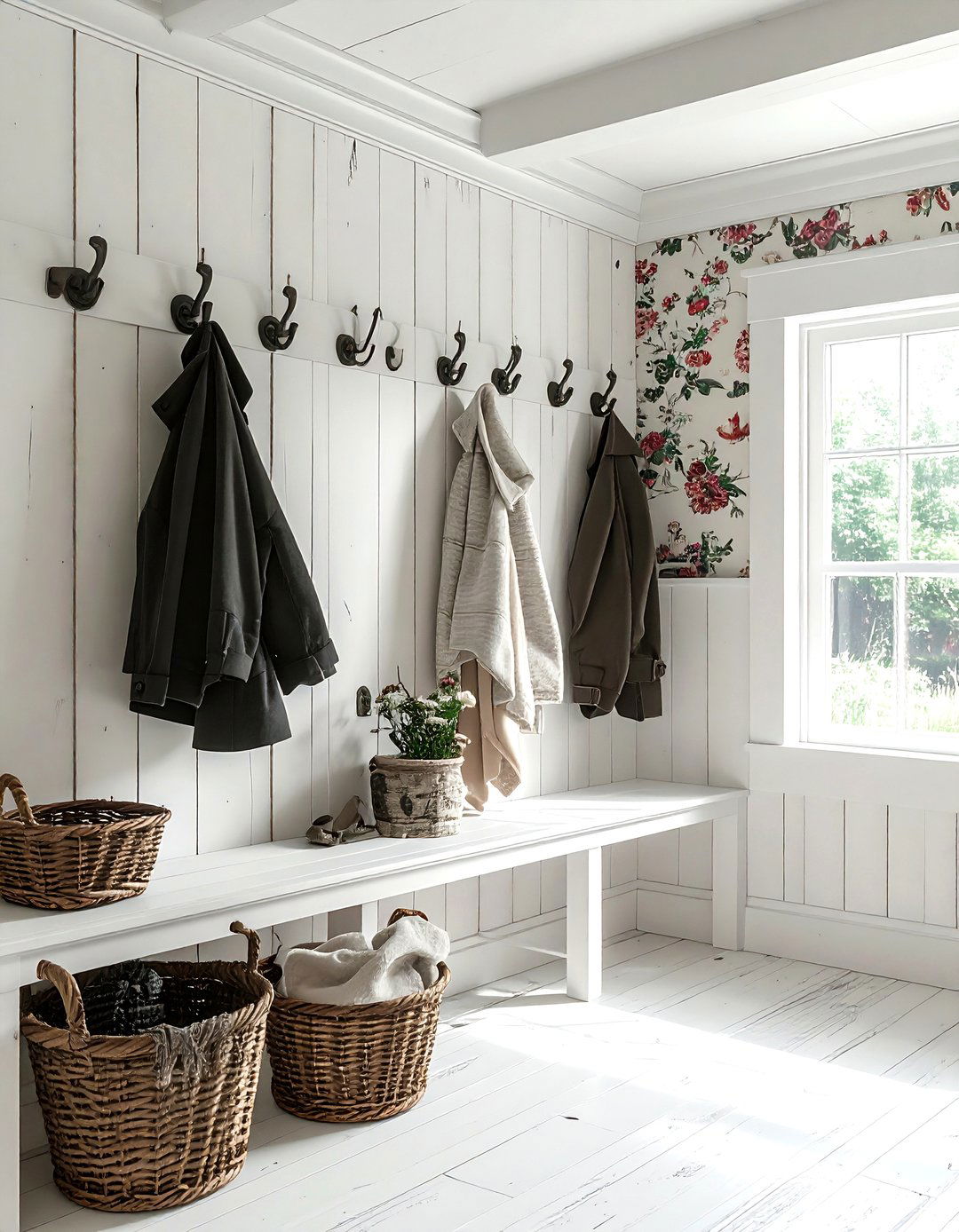 Vintage Cast Iron Hooks - 30 mudroom hook ideas