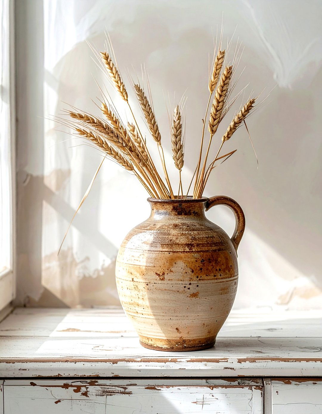 Vintage Ceramic Jug - 30 chest of drawers decor ideas