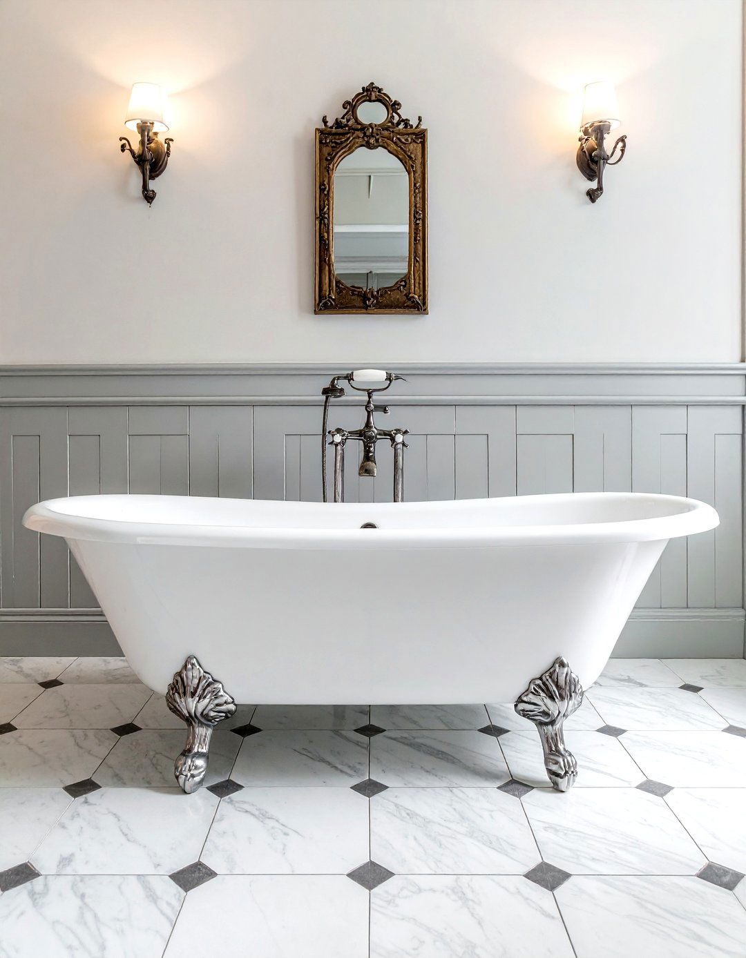 Vintage Clawfoot Tub - 30 unique bathroom ideas