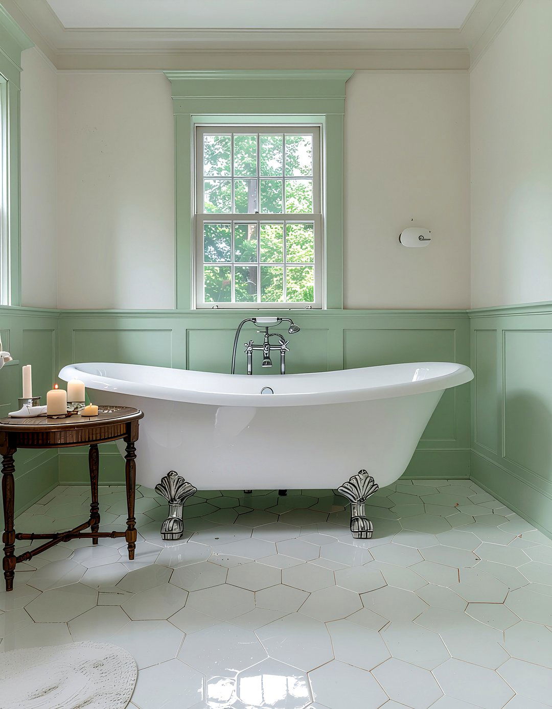 Vintage Clawfoot Tub Bathroom - 30 cozy bathroom settings