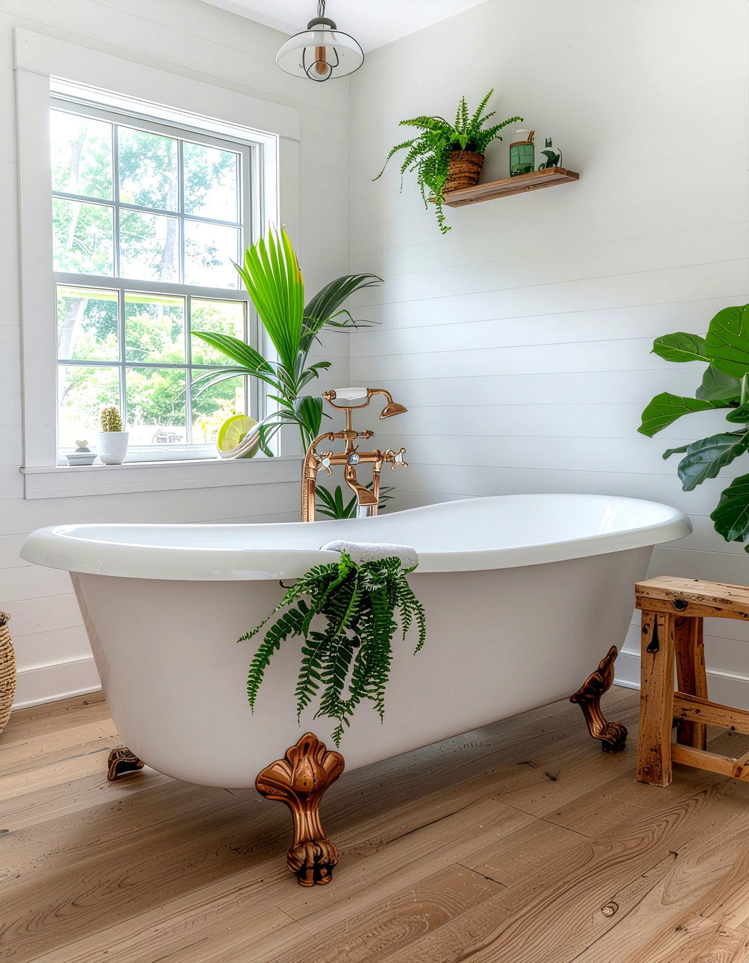 Vintage Copper Bath Fixtures - 30 bathroom hardware ideas