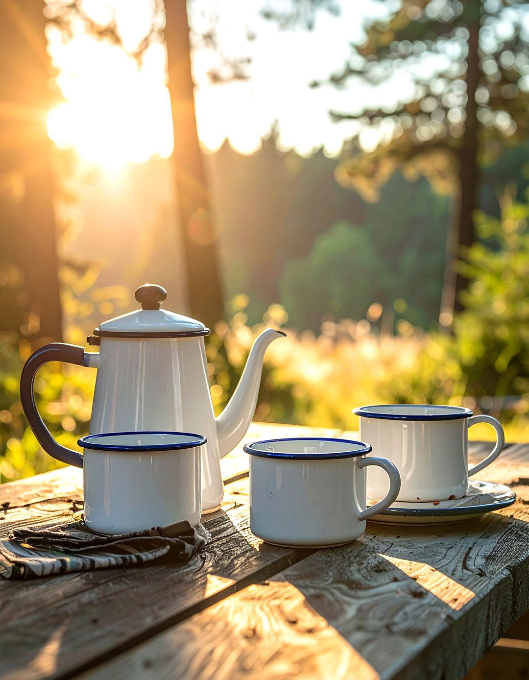 Vintage Enamelware - 30 vintage finds decor ideas