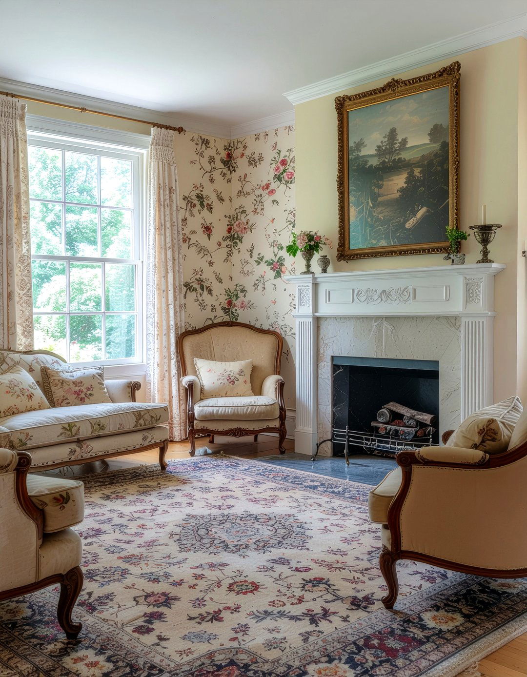 Vintage Fireplace Screen - 30 fireplace screen ideas