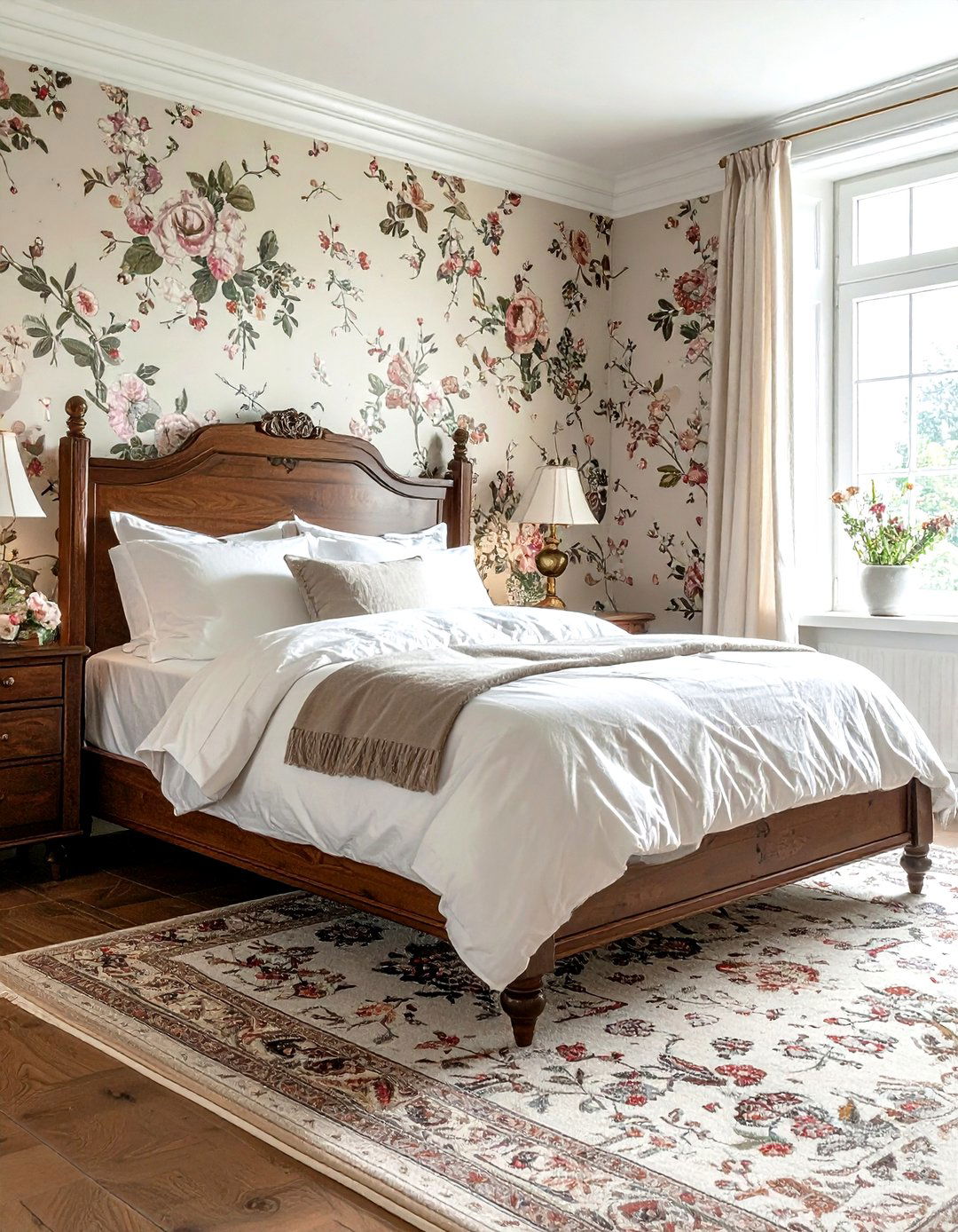 Vintage Floral Pattern - 30 botanical wallpaper ideas