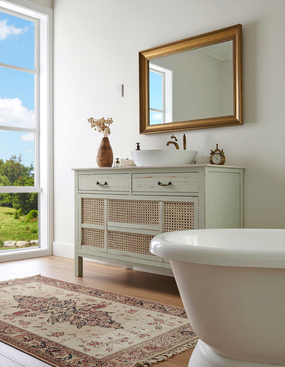 Vintage Furniture - 30 bathroom focal point ideas