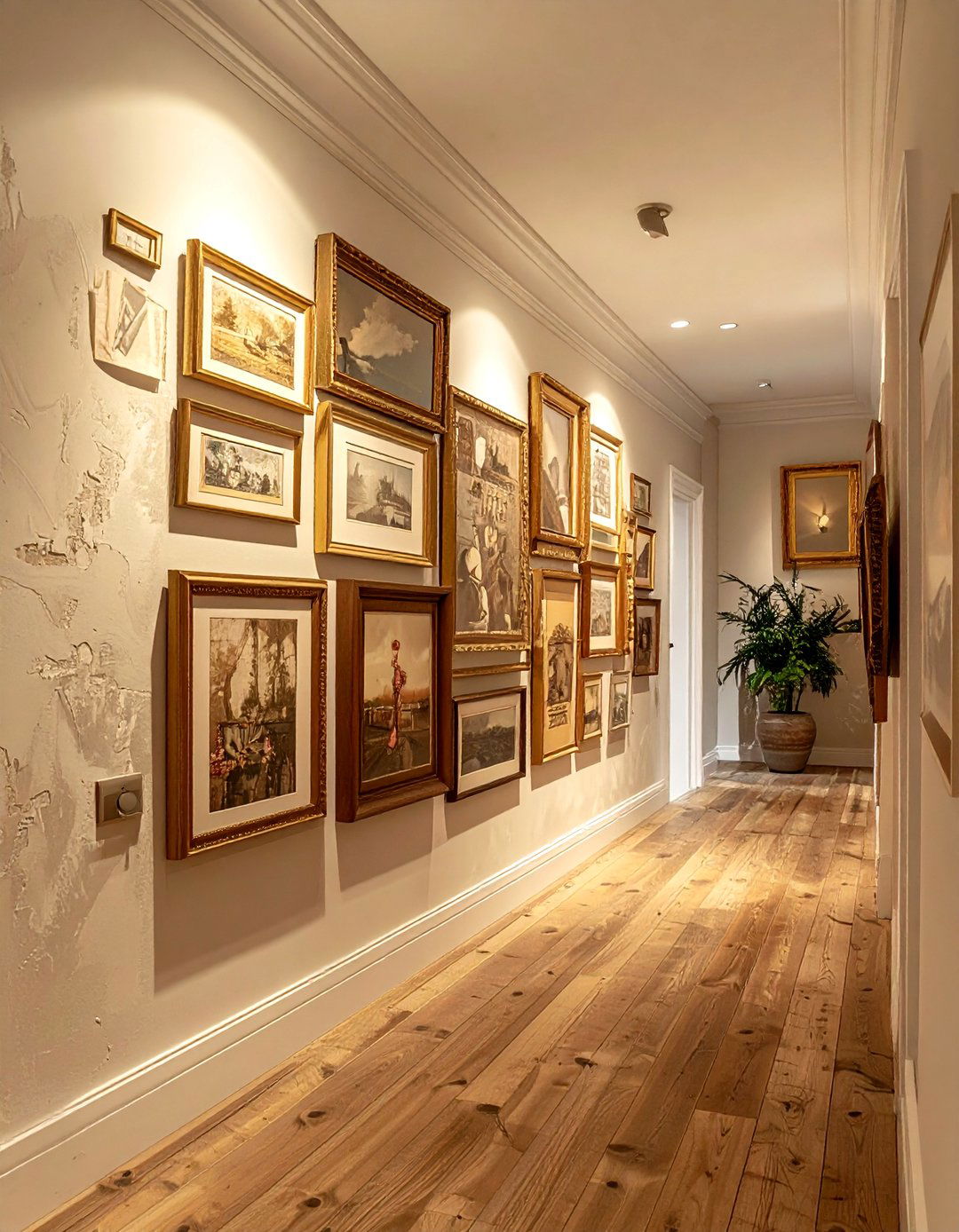 Vintage Gallery Wall - 30 interior designer decor ideas