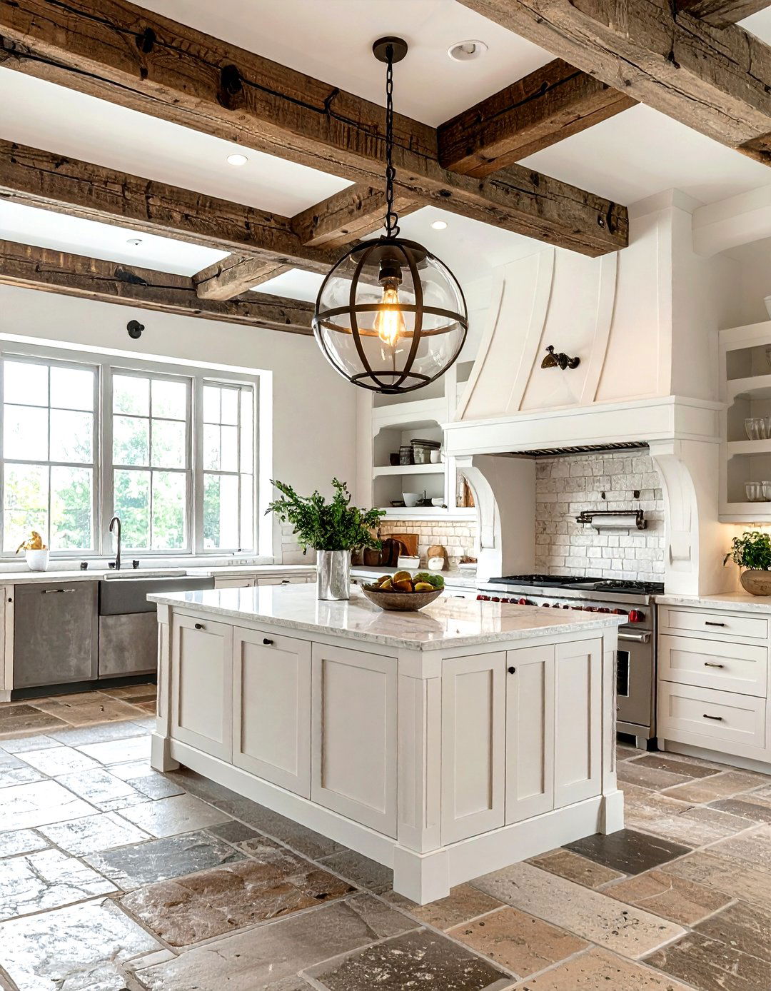 Vintage Globe Kitchen Pendant - 30 globe pendant kitchen ideas