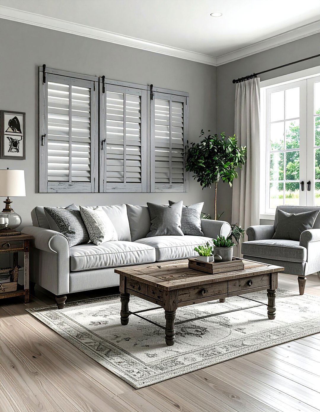 30 Farmhouse Grey Living Room Ideas for a Sophisticated Look
