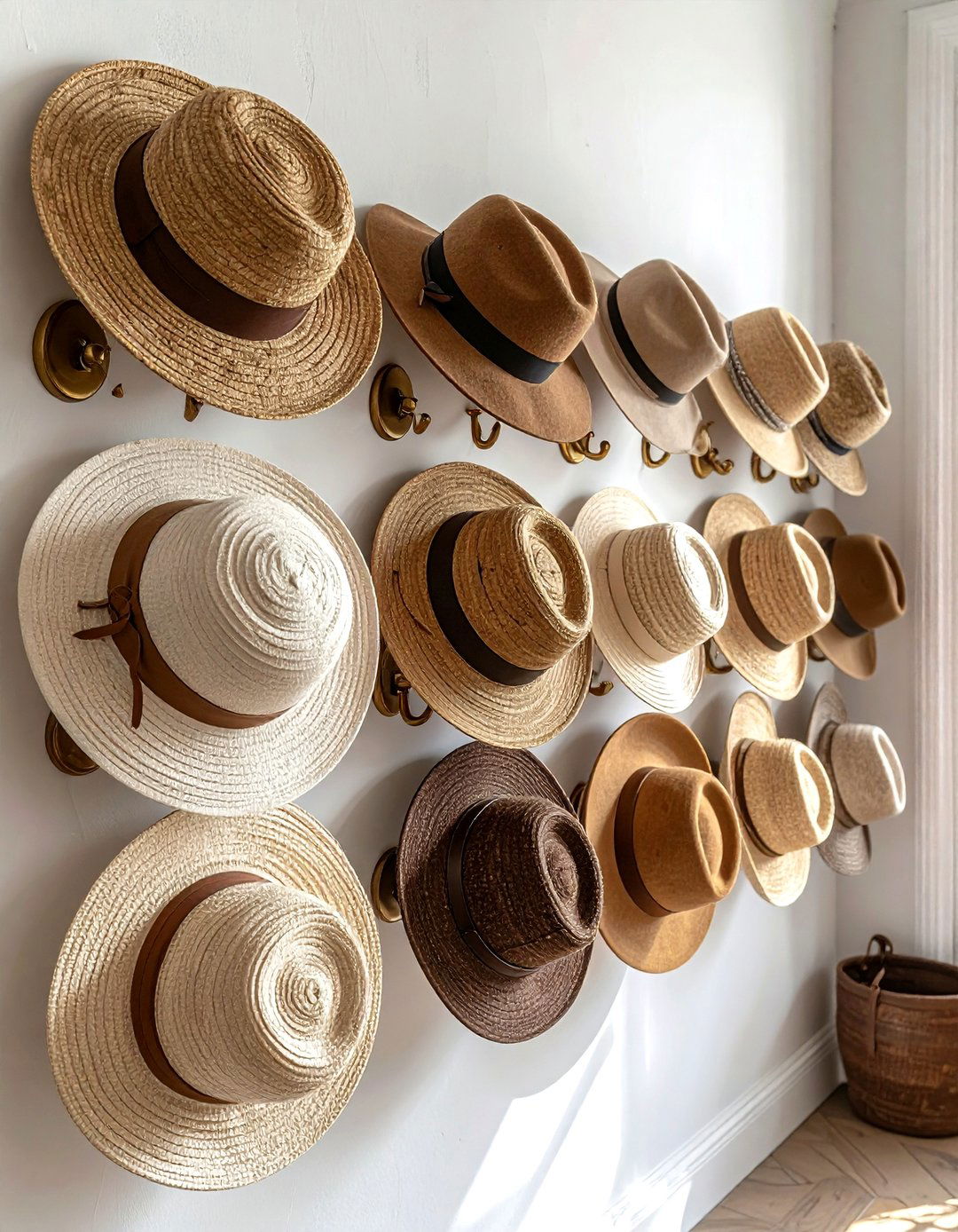 Vintage Hat Display - 30 vintage collection display ideas