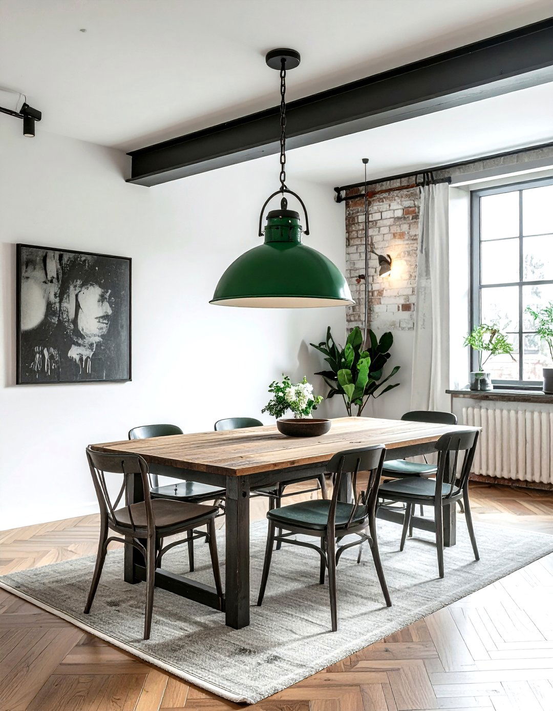 Vintage Industrial Sconce - 30 wall sconce dining room ideas