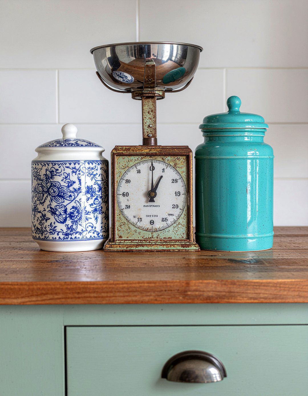 Vintage Kitchen Accents - 30 kitchen warmth ideas