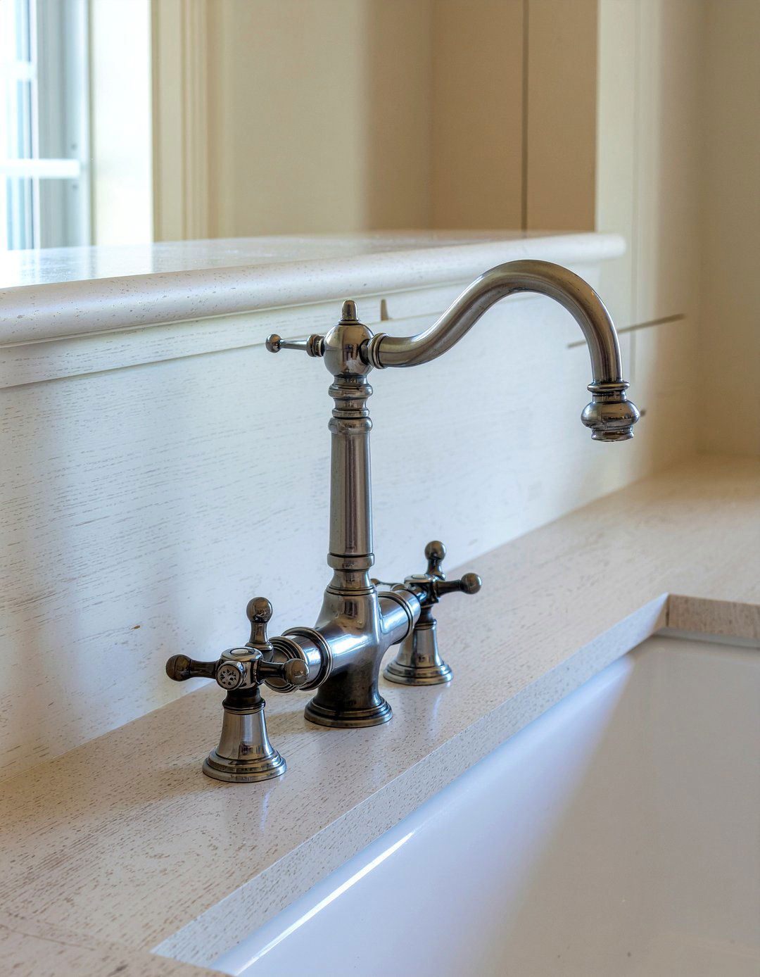 Vintage Kitchen Bridge Faucet - 30 bridge kitchen faucet ideas