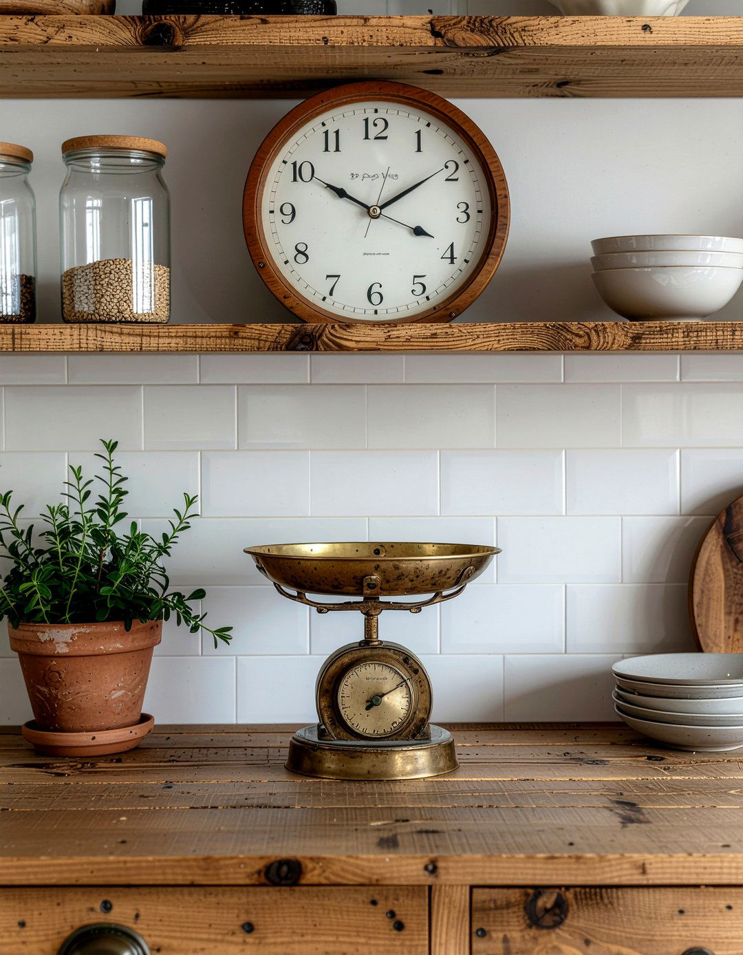 Vintage Kitchen Decor - 30 English farmhouse kitchen ideas