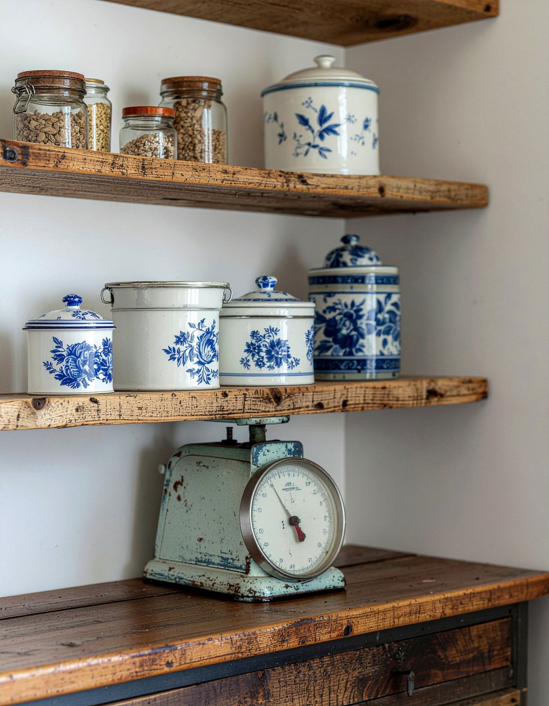 Vintage Kitchen Shelf Decor - 30 kitchen shelf decor ideas