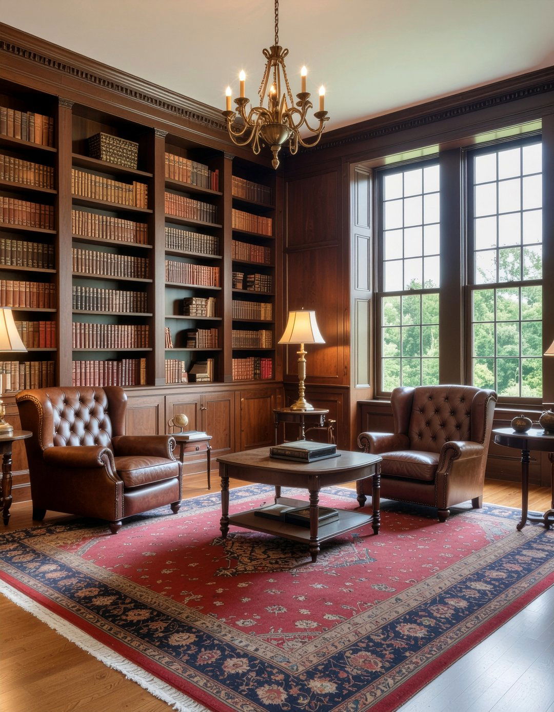 Vintage Library Living Room - 30 living room vintage furniture ideas