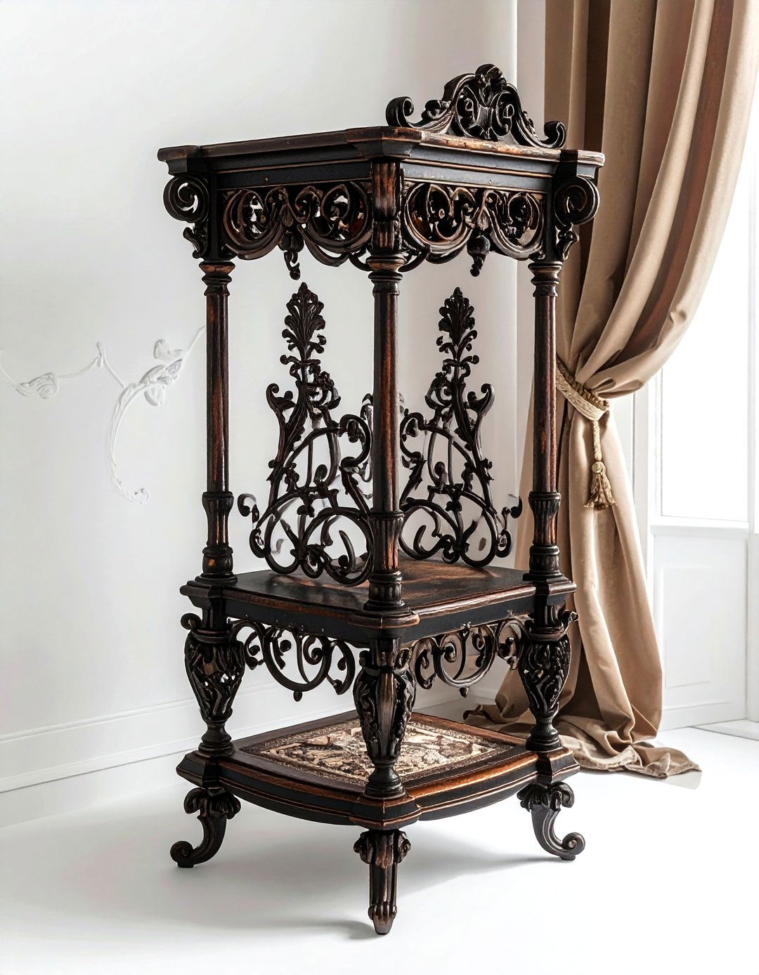 Vintage Magazine Stand - 30 living room magazine rack ideas