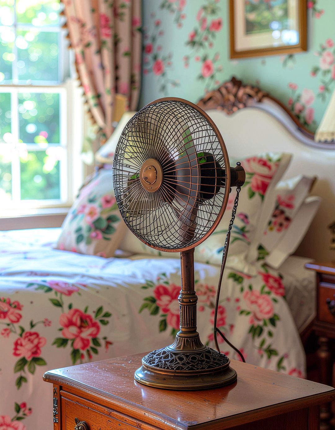 Vintage Metal Fan - 30 bedroom fans