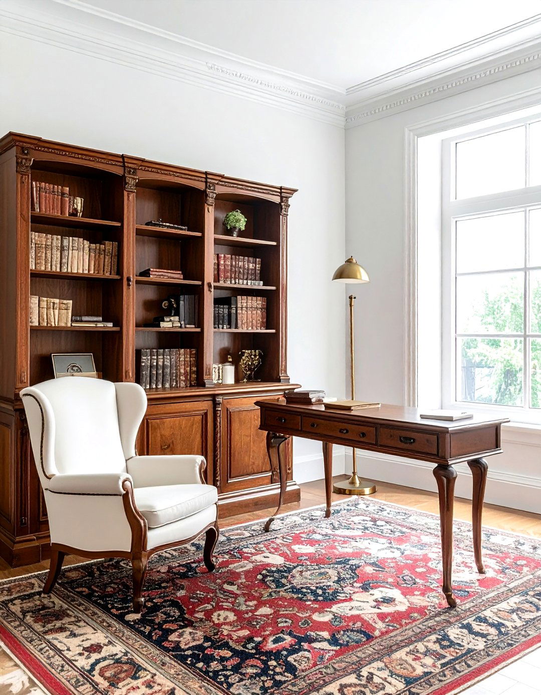 Vintage Office Bookshelf - 30 office bookshelf ideas