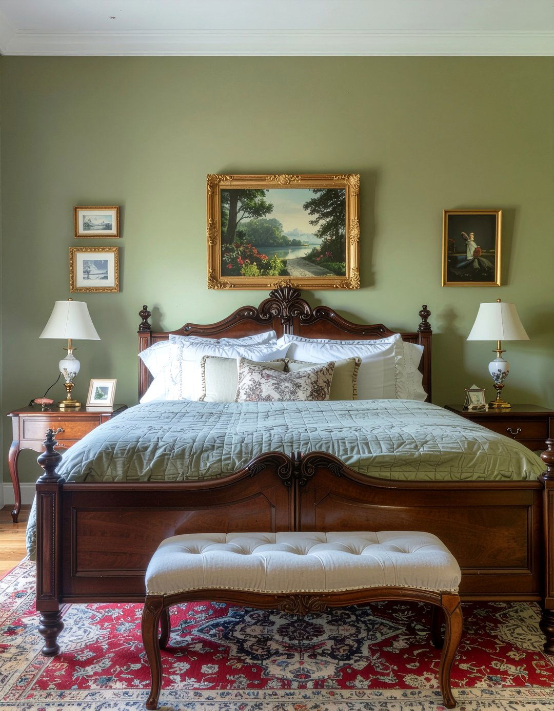 Vintage Olive Green Bedroom - 30 olive green bedroom ideas