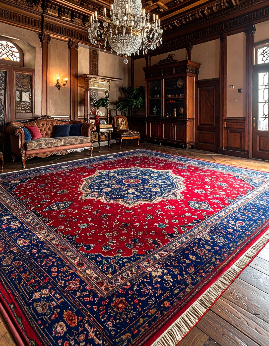 Vintage Persian rug - 30 vintage rug ideas