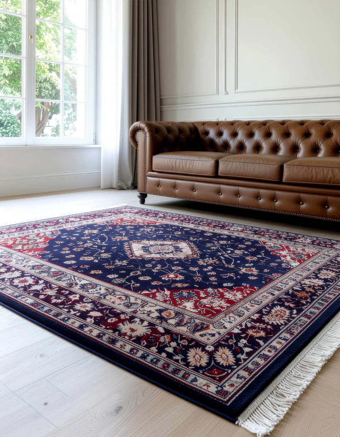 Vintage Persian rug - 30 estate sale decor ideas