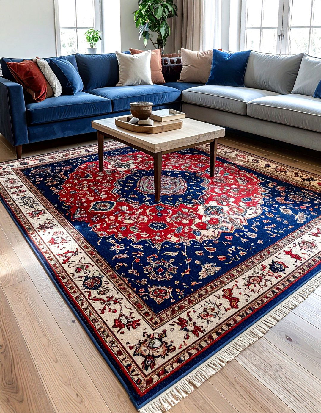 Vintage Rug Styling - 30 quiet luxury decor ideas