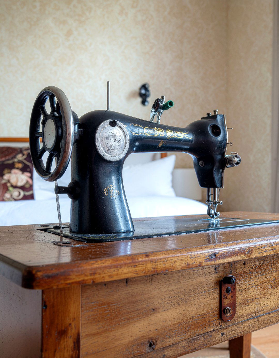 Vintage Sewing Area - 30 bedroom sewing nook ideas