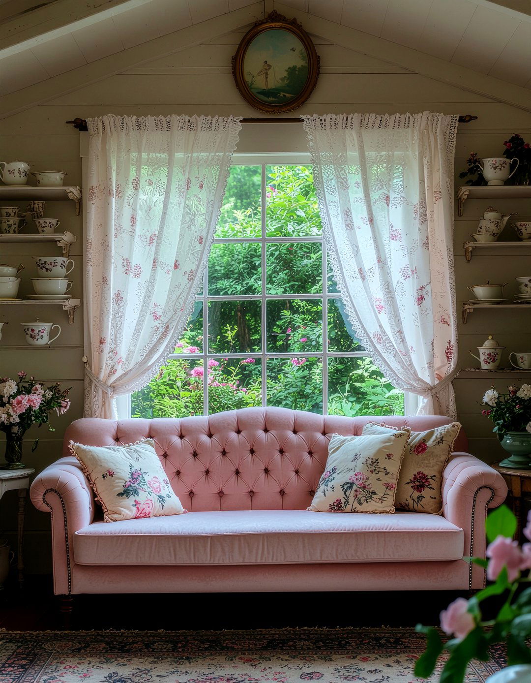 Vintage She Shed - 30 she shed living room ideas