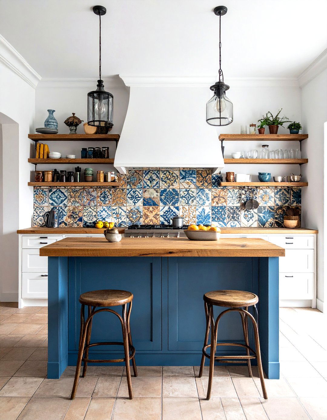 Vintage Spanish kitchen tile - 30 Spanish tile kitchen backsplash ideas