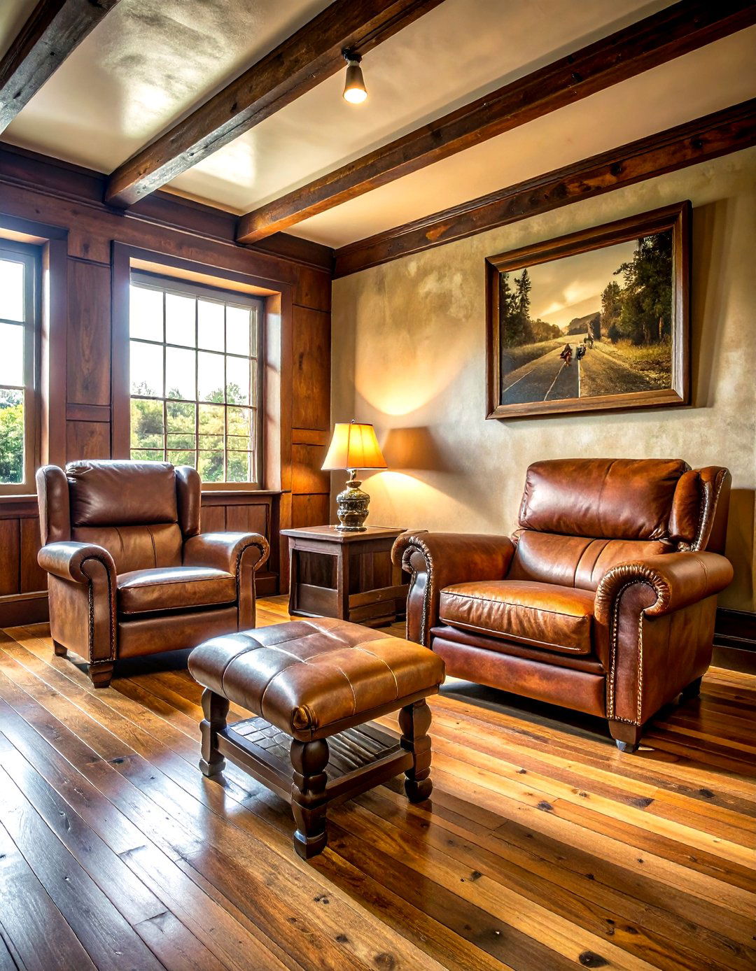 Vintage Sports Living Room - 30 sports themed living room ideas