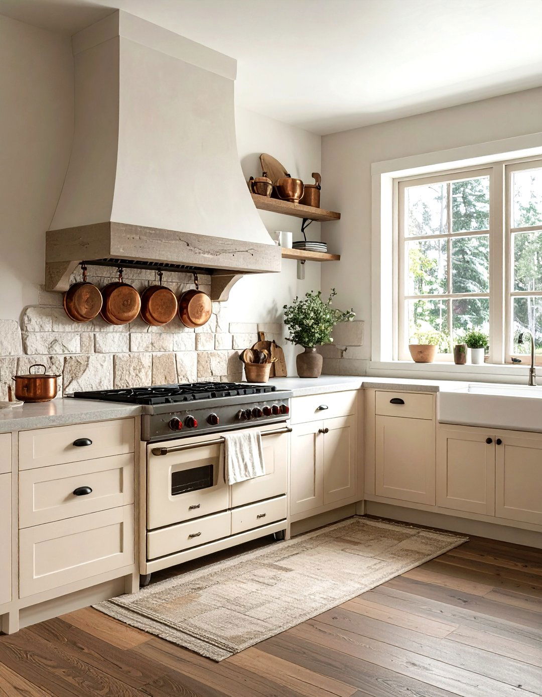 Vintage Stove Cabin Decor - 30 cabin kitchen ideas